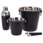 Excellent Houseware 4-tlg. Bar-Set Edelstahl Mattschwarz Excellent Houseware 4-tlg. Bar-Set Edelstahl Mattschwarz