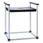 RIDDER Badhocker Zac XXL Schwarz PU/Aluminium RIDDER Badhocker Zac XXL Schwarz PU/Aluminium
