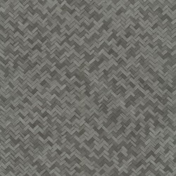 Noordwand Tapete Botanica Rattan Wickerwork Schwarz und Grau