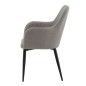 Venture Home Esszimmerstühle 2 Stk. Comfort Polyester Schwarz und Grau Venture Home Esszimmerstühle 2 Stk. Comfort Polyester Schwarz und Grau