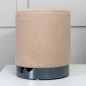 Venture Home Hocker Benji 35x35x42,5 cm Teddy Beige und Schwarz Venture Home Hocker Benji 35x35x42,5 cm Teddy Beige und Schwarz