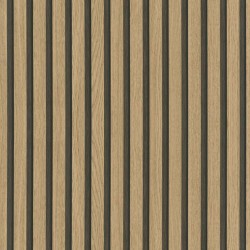 Noordwand Tapete Botanica Wooden Slats Braun und Eichen-Optik