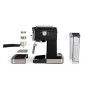 Livoo Espressomaschine mit Aufschäumdüse 1,5 L 1350 W Schwarz Livoo Espressomaschine mit Aufschäumdüse 1,5 L 1350 W Schwarz