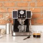 Livoo Espressomaschine mit Aufschäumdüse 1,5 L 1350 W Schwarz Livoo Espressomaschine mit Aufschäumdüse 1,5 L 1350 W Schwarz