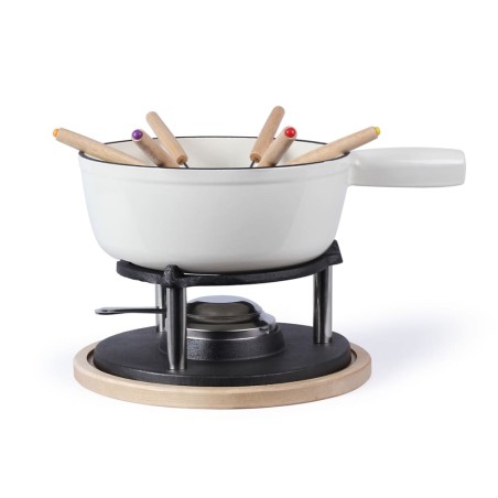 Livoo Fondue-Set Traditionell 2,6 L Weiß