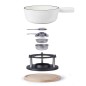 Livoo Fondue-Set Traditionell 2,6 L Weiß Livoo Fondue-Set Traditionell 2,6 L Weiß