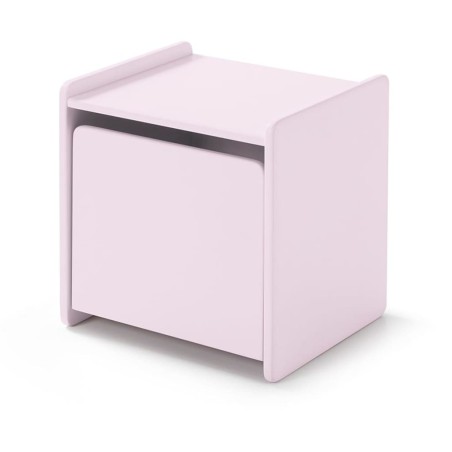 Vipack Nachttisch Kiddy mit Tür Holz Altrosa