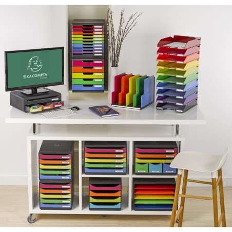Exacompta Big-Box Schubladenbox Harlequin mit 4 Laden