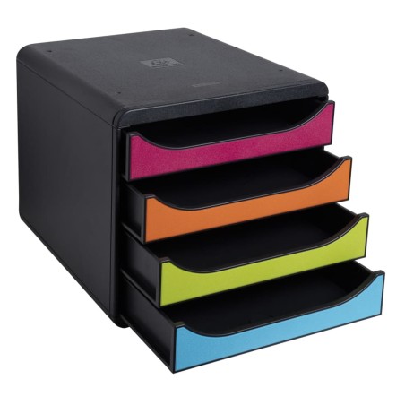 Exacompta Big-Box Schubladenbox Harlequin mit 4 Laden