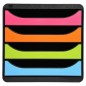 Exacompta Big-Box Schubladenbox Harlequin mit 4 Laden Exacompta Big-Box Schubladenbox Harlequin mit 4 Laden