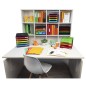 Exacompta Big-Box Schubladenbox Harlequin mit 4 Laden Exacompta Big-Box Schubladenbox Harlequin mit 4 Laden