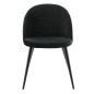 Venture Home Esszimmerstühle 2 Stk. Velvet Samt Schwarz Venture Home Esszimmerstühle 2 Stk. Velvet Samt Schwarz