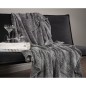 Venture Home Decke Ally 170x130 cm Polyester Dunkelgrau Venture Home Decke Ally 170x130 cm Polyester Dunkelgrau