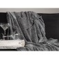 Venture Home Decke Ally 170x130 cm Polyester Dunkelgrau Venture Home Decke Ally 170x130 cm Polyester Dunkelgrau