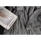 Venture Home Decke Ally 170x130 cm Polyester Dunkelgrau Venture Home Decke Ally 170x130 cm Polyester Dunkelgrau