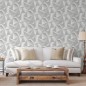 DUTCH WALLCOVERINGS Tapete Onyx Hellgrau DUTCH WALLCOVERINGS Tapete Onyx Hellgrau
