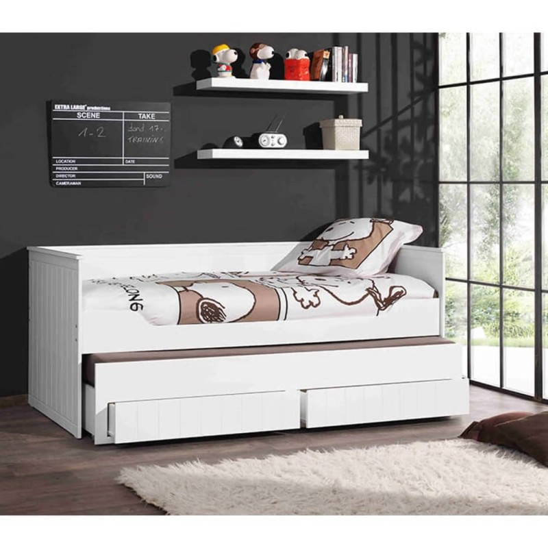 Vipack Wandregal-Set Robin 2 Stk. Holz Weiß Vipack Wandregal-Set Robin 2 Stk. Holz Weiß