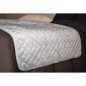 Venture Home Tagesdecke Jilly 80x260 cm Polyester Hellgrau Venture Home Tagesdecke Jilly 80x260 cm Polyester Hellgrau