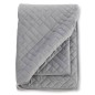 Venture Home Tagesdecke Jilly 80x260 cm Polyester Hellgrau Venture Home Tagesdecke Jilly 80x260 cm Polyester Hellgrau