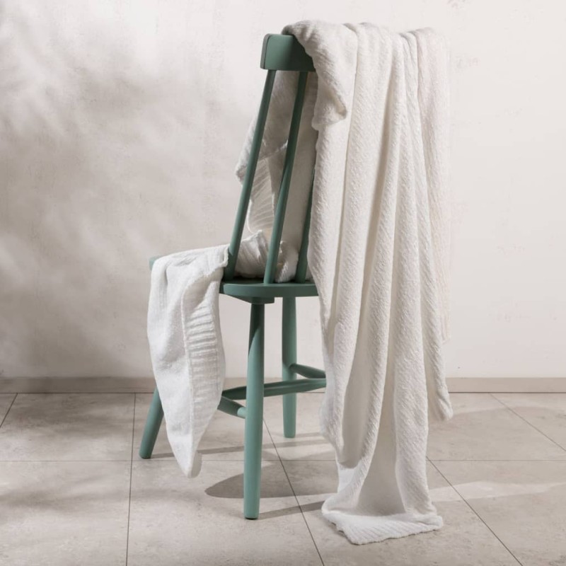 Venture Home Decke Ally 170x130 cm Polyester Weiß Venture Home Decke Ally 170x130 cm Polyester Weiß