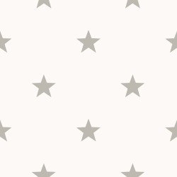 Noordwand Tapete Friends & Coffee Little Stars Hellgrau und Weiß