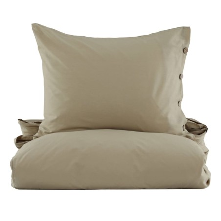 Venture Home Bettwäsche-Set Joar 200x150 cm Baumwolle Sandfarben