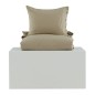 Venture Home Bettwäsche-Set Joar 200x150 cm Baumwolle Sandfarben Venture Home Bettwäsche-Set Joar 200x150 cm Baumwolle Sandfarben
