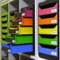 Exacompta Big-Box Plus Schubladenbox Harlequin mit 5 Laden Exacompta Big-Box Plus Schubladenbox Harlequin mit 5 Laden
