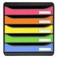 Exacompta Big-Box Plus Schubladenbox Harlequin mit 5 Laden Exacompta Big-Box Plus Schubladenbox Harlequin mit 5 Laden