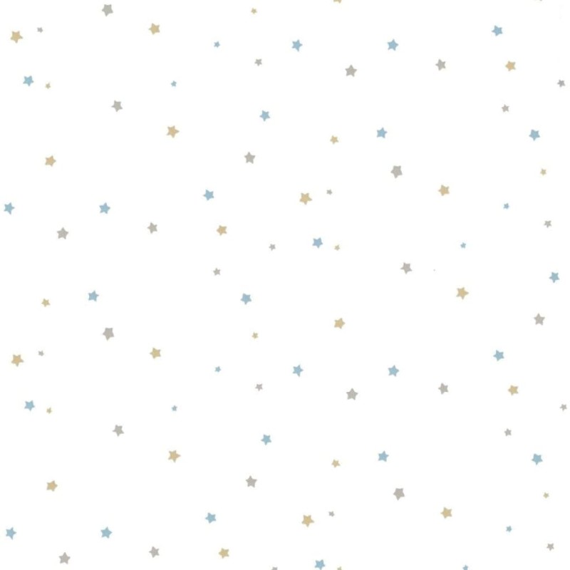 Noordwand Tapete Mondo baby Little Stars Blau und Weiß Noordwand Tapete Mondo baby Little Stars Blau und Weiß
