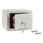 HI Hotelsafe mit 2 Schlüsseln 23x17x17 cm Stahl Weiß HI Hotelsafe mit 2 Schlüsseln 23x17x17 cm Stahl Weiß