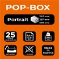 Exacompta Pop-Box Schubladenbox mit 4 Laden Weiß Exacompta Pop-Box Schubladenbox mit 4 Laden Weiß