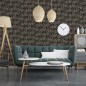 DUTCH WALLCOVERINGS Tapete Galactic Braun und Schwarz DUTCH WALLCOVERINGS Tapete Galactic Braun und Schwarz