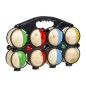 HI 10-tlg. Boule-Spielset Holz HI 10-tlg. Boule-Spielset Holz
