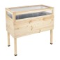 HI Hochbeet mit Abdeckung 135 L Holz HI Hochbeet mit Abdeckung 135 L Holz