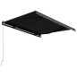 vidaXL Einziehbare Markise Handbetrieben 350 x 250 cm Anthrazit vidaXL Einziehbare Markise Handbetrieben 350 x 250 cm Anthrazit