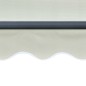 vidaXL Einziehbare Markise mit Windsensor & LED 600x300cm Creme vidaXL Einziehbare Markise mit Windsensor & LED 600x300cm Creme