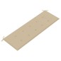 vidaXL 3-Sitzer-Gartenbank mit Auflage 150 cm Massivholz Eukalyptus vidaXL 3-Sitzer-Gartenbank mit Auflage 150 cm Massivholz Eukalyptus
