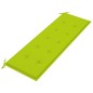 vidaXL 3-Sitzer-Gartenbank mit Auflage 150 cm Massivholz Eukalyptus vidaXL 3-Sitzer-Gartenbank mit Auflage 150 cm Massivholz Eukalyptus