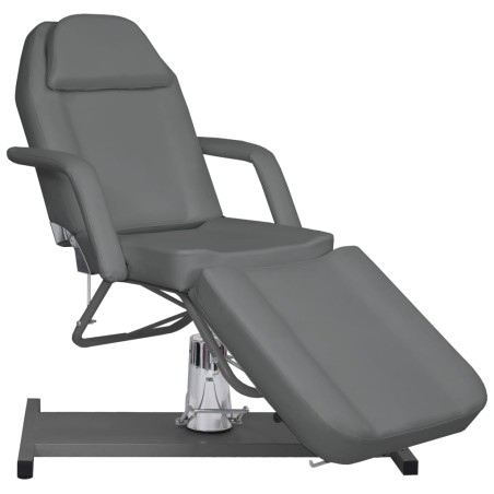 vidaXL Massagetisch Grau 180x62x(87-112) cm  