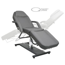 vidaXL Massagetisch Grau 180x62x(87-112) cm  