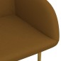 vidaXL Esszimmerstühle 2 Stk. Braun Samt vidaXL Esszimmerstühle 2 Stk. Braun Samt