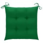 vidaXL Klappbare Gartenstühle 4 Stk. mit Kissen Massivholz Akazie vidaXL Klappbare Gartenstühle 4 Stk. mit Kissen Massivholz Akazie