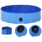 vidaXL Hundepool Faltbar Blau 80 x 20 cm PVC vidaXL Hundepool Faltbar Blau 80 x 20 cm PVC