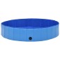 vidaXL Hundepool Faltbar Blau 160 x 30 cm PVC vidaXL Hundepool Faltbar Blau 160 x 30 cm PVC