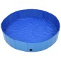 vidaXL Hundepool Faltbar Blau 160 x 30 cm PVC vidaXL Hundepool Faltbar Blau 160 x 30 cm PVC
