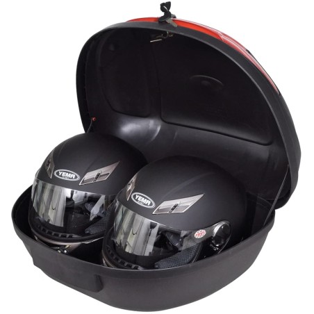 vidaXL Motorradkoffer 72 L für zwei Helme
