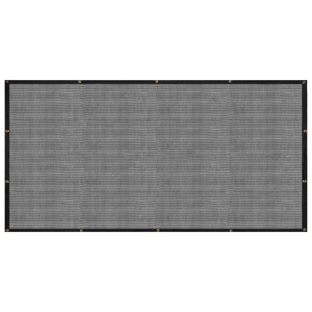 vidaXL Anhängernetz HDPE 2x3,5 m Schwarz