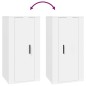 vidaXL TV-Wandschrank Weiß 40x34,5x80 cm vidaXL TV-Wandschrank Weiß 40x34,5x80 cm
