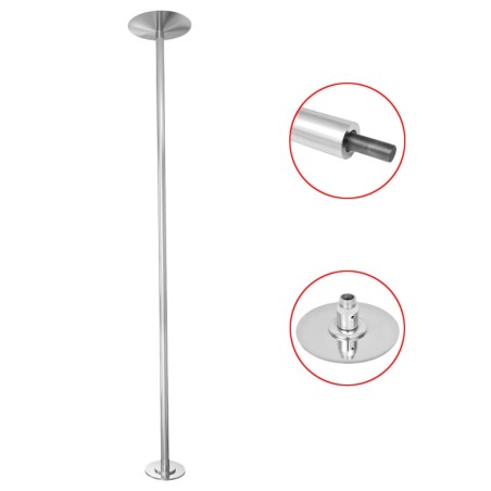Hochwertige Tanzstange Pole Dance 45mm verstellbare Höhe 224 - 275 cm